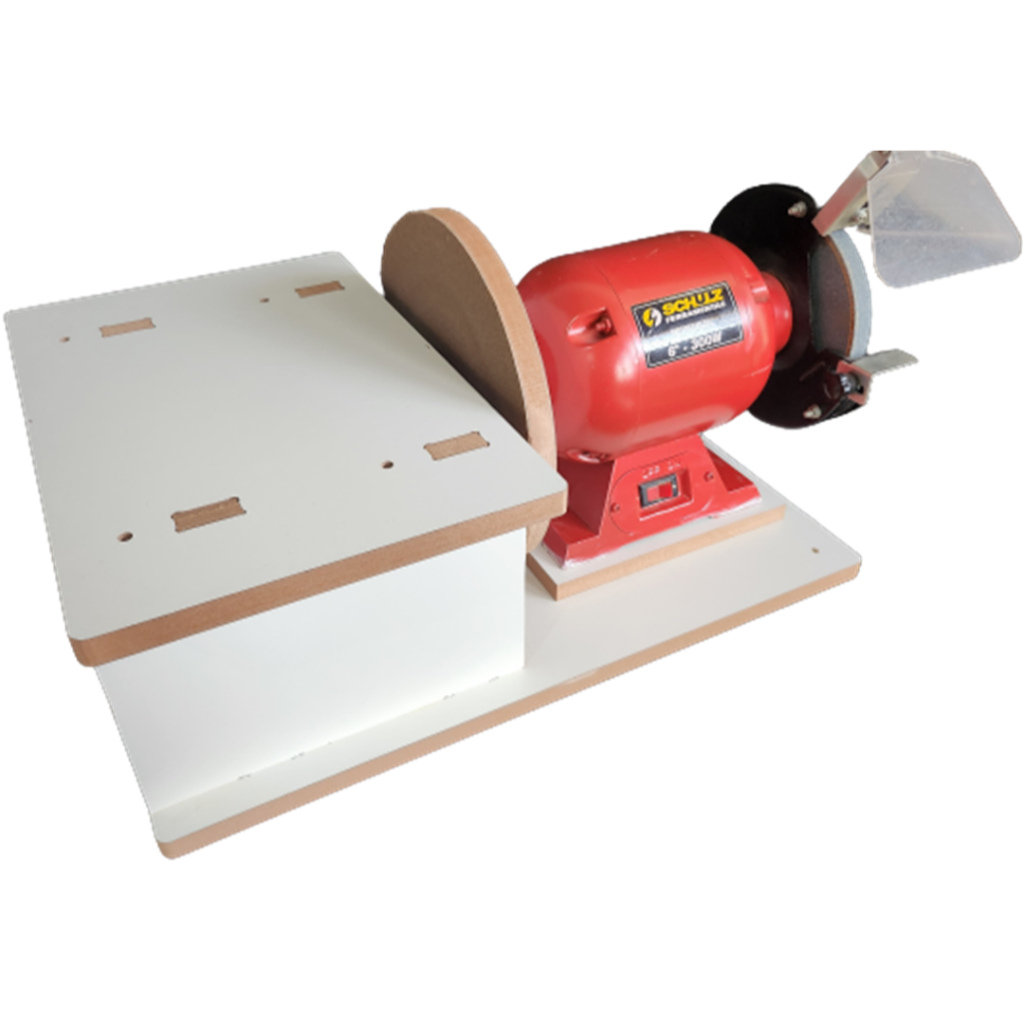 Bancada de lixadeira circular para esmeril em Oferta na Shopee