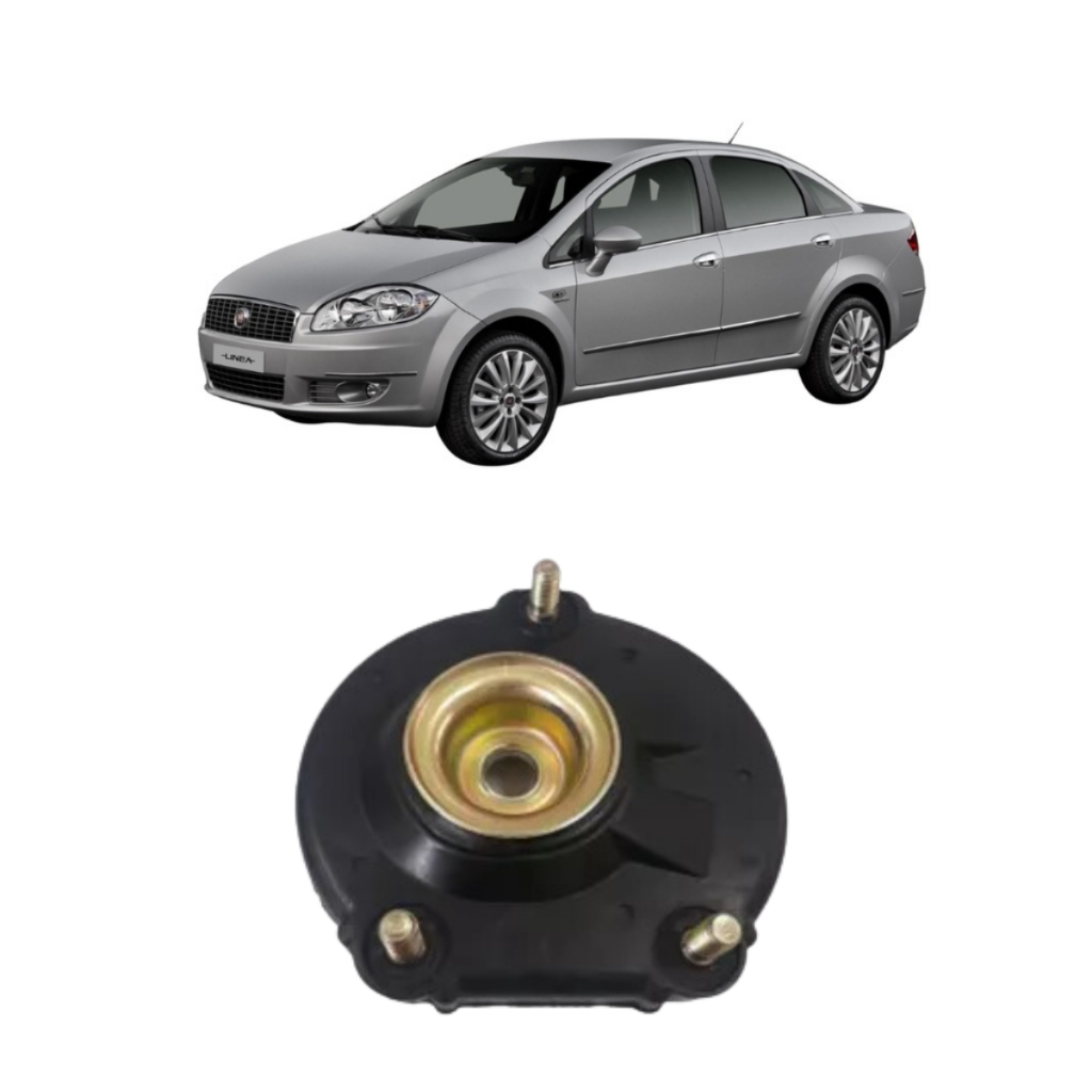 Coxim Lado Direito Batente Amortecedor Dianteiro Fiat Linea 2008/2017