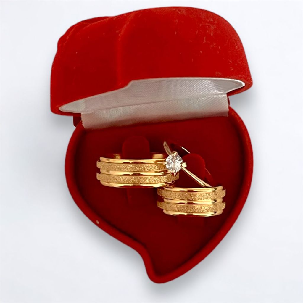 Par de Aliança Moeda Antiga  Grossa Reta Quadrada Anatômica Trabalhada Noivado Casamento Original Garantia cor ouro 18k Dourada Linda Brinde Presente Luxo Joia Noiva