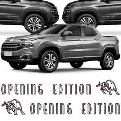 Kit Adesivo Lateral Porta Toro Opening Edition 2017 A 2023