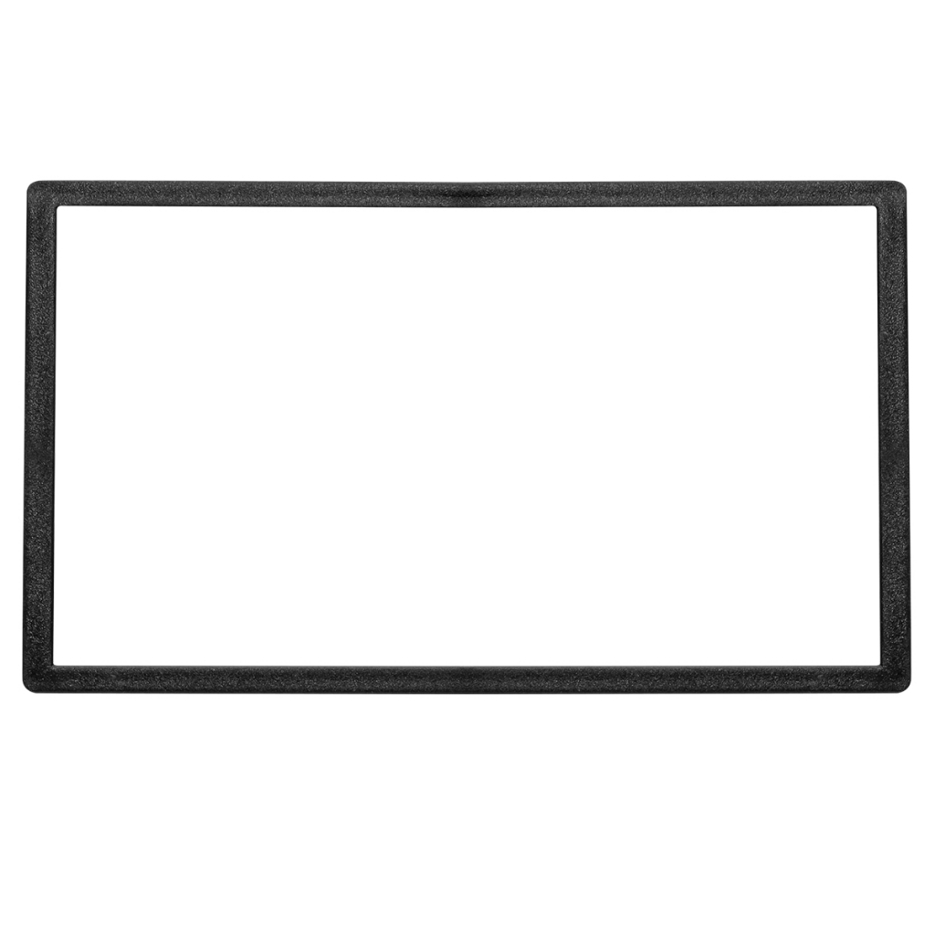 Moldura Painel 2Din Honda Fit 2004 a 2012 / City DX 2009 a 2012 Preto Padrão Japonês
