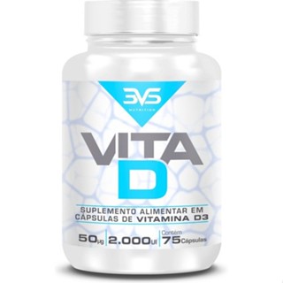 Vitamina D3 Com Tcm - Fórmula Exclusiva Com 2000ui E Triglicerídeos De Cadeia Média - 75 Cápsulas