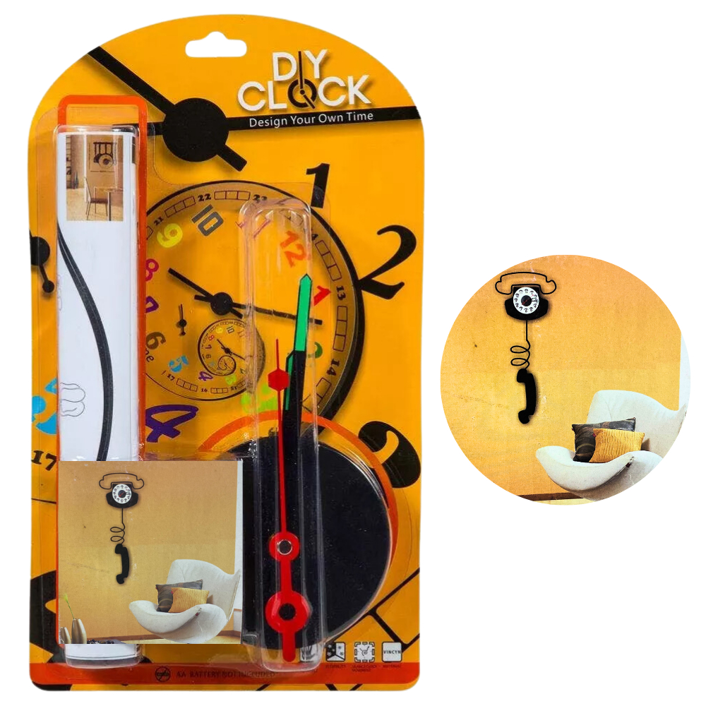 Adesivo 3D de Acrílico em Formato de Relógio para Parede Relógio de Parede Disco de Vinil ilustrado em Oferta na Shopee