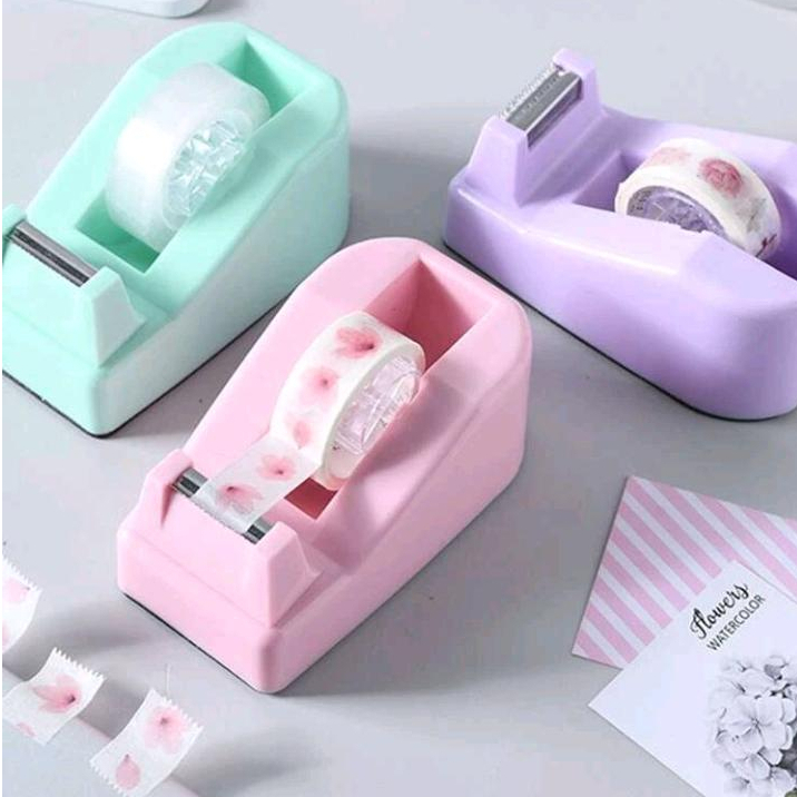 KIT 2 Peças Suporte Para Fita + Fita Adesiva Durex