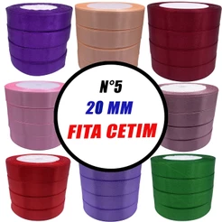 Fita cetim n 5 20mm Com 23 MTS
