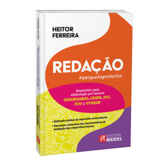 Redação - Repertório para elaboração por bancas (Cesgranrio, CESPE, FCC, FGV e Vunesp)