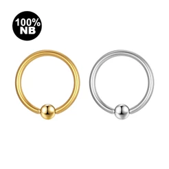 Piercing Helix Septo Rook Conch Daith Argola Captive Niobio Pvd