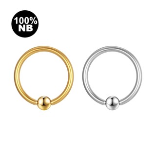 Piercing Helix Septo Rook Conch Daith Argola Captive Niobio Pvd em Oferta na Shopee