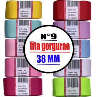 fita gorgurao n 9 38mm Com 10 Metros em Oferta na Shopee