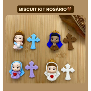 Biscuit Kit Rosário / Espirito Santo em Oferta na Shopee
