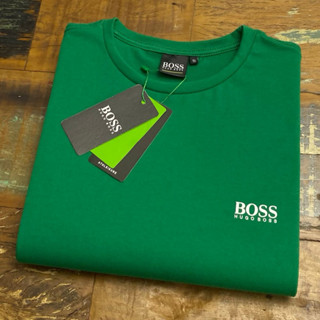 Camiseta masculina 100% algodão logo branco h