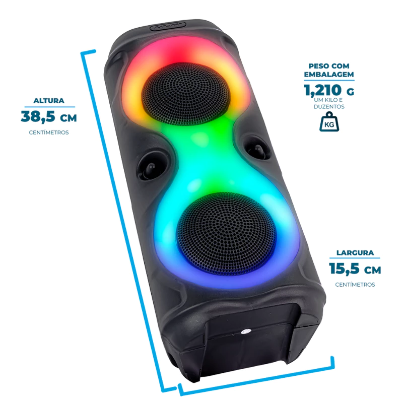 Caixa de Som Bluetooth Portátil — foto 3