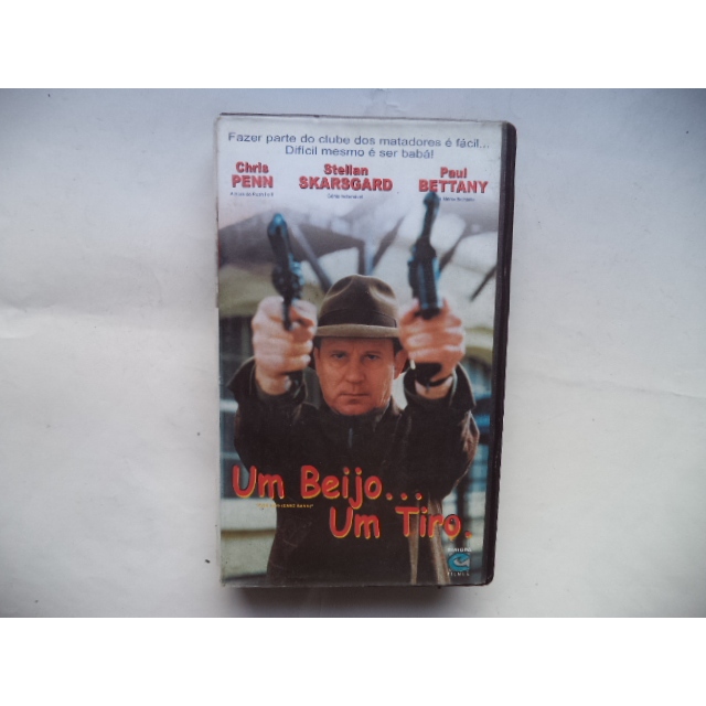 Fita Vhs Um Beijo Um Tiro Original Legendado