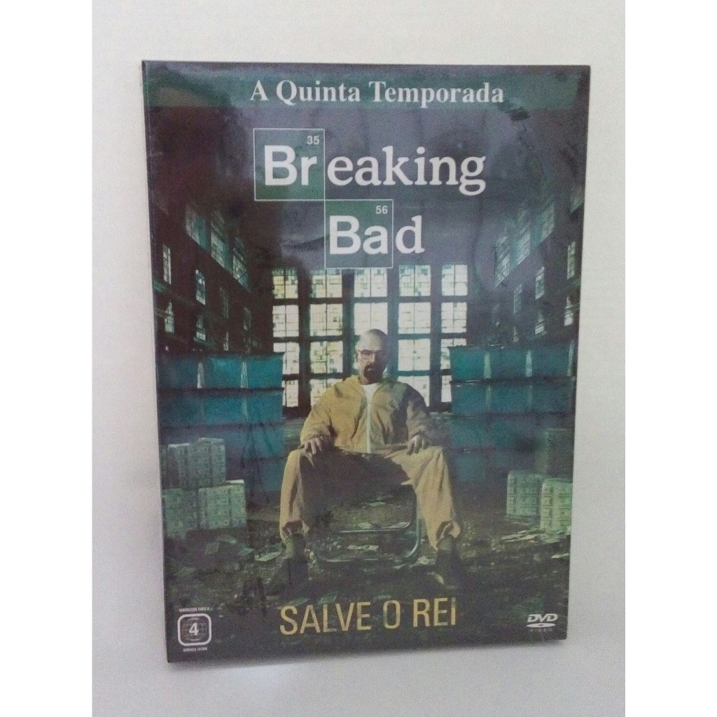 DVD Box - Breaking Bad - 5ª Temp Completa - Novo - Original - Lacrado