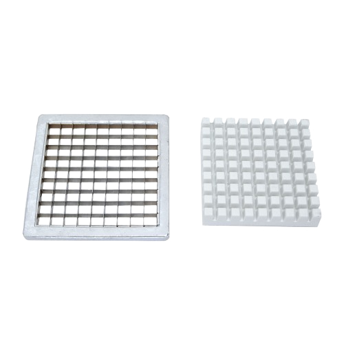 kit Lâmina Faca Cabrita Picador de Batatas Legumes Pequeno Médio e Grande