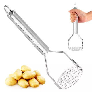 Amassador Clink ou Original Ou Rio Tijucas Batatas Legumes Espremedor Aço Inox Cabo Normal
