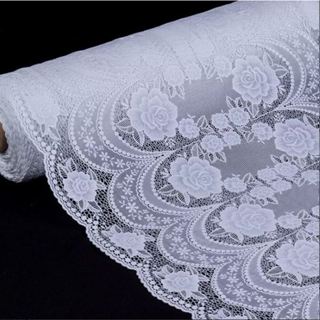 Caminho De Mesa Trilho Renda 2,50mtsX0,50cm Pvc Plástico em Oferta na Shopee