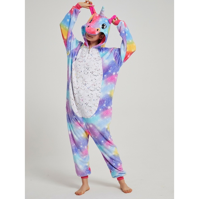 PIJAMA ADULTO FEMININO UNICÓRNIO BLOGUEIRA PREMIUM VIRGINIA TECIDO KIGURUMI INVERNO RAVE DIVERTIDO