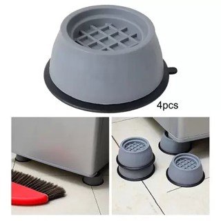 Kit 4 Peças Pé Máquina De Lavar Nivelador Anti Vibração Amortecedor Pronta Entrega