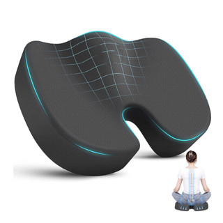 Almofada Assento Ortopédico Travesseiro Ergonômico Cadeira Corretor Postura Home Office