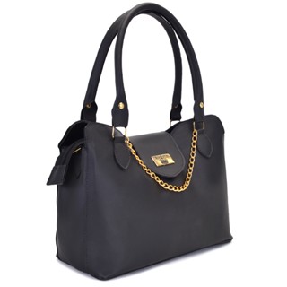 Bolsa Feminina Transversal Stacco Media Tote Alça Regulavel Com Bolso Externo Fecho de Ziper A pronta Entrega Ref:2026
