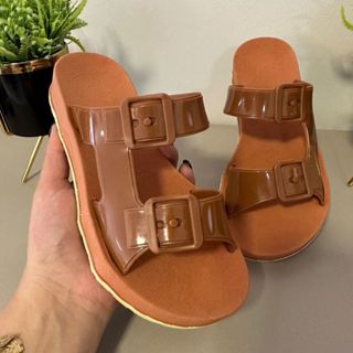 Papete Birken Feminina Sandália Blogueirinha De Verão 2024 Macia Fresca Leve Envio Imediato
