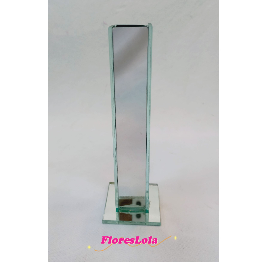 Vaso Vidro Solitário de 18 cm  P/ Decoração Casamento, Arranjos, Decorar Festas e casa em Oferta na Shopee