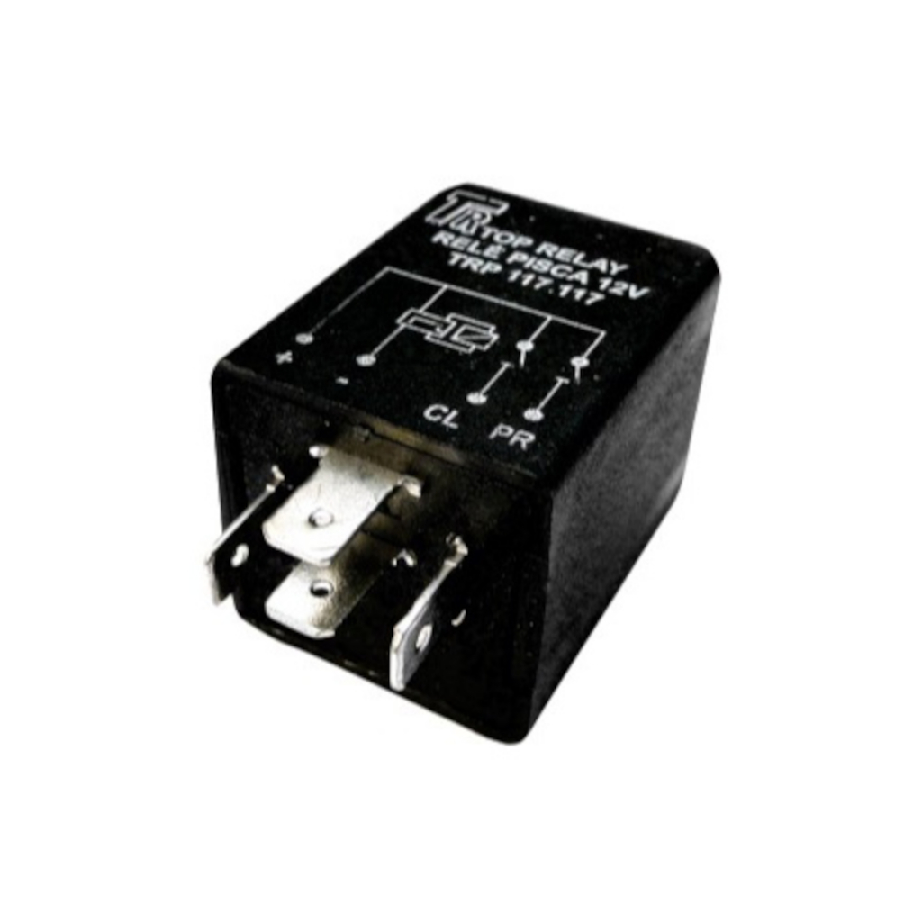 Relé Pisca 12V Fiat 12V 4T Sem Suporte em Oferta na Shopee