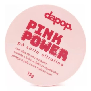 Pó Solto Ultrafino Com Extrato De Rosa Mosqueta Pink Power em Oferta na Shopee