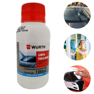 Limpa Parabrisa Wurth 100ml Detergente Liquido Limpeza de vidros De Carro Viseiras de Capacetes, Fachadas,  Box, Vitrines e Espelhos Fluido Para Brisa Automotivo em Oferta na Shopee