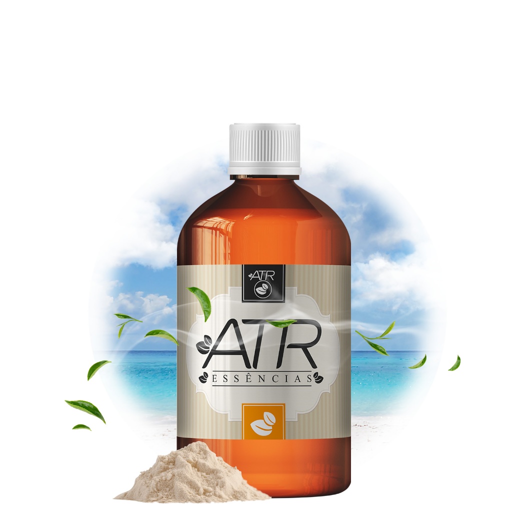 Essência Aromática Concentrada Hidrossolúvel Água Para Cosméticos e Aromatizador Brisa do Mar 500ml