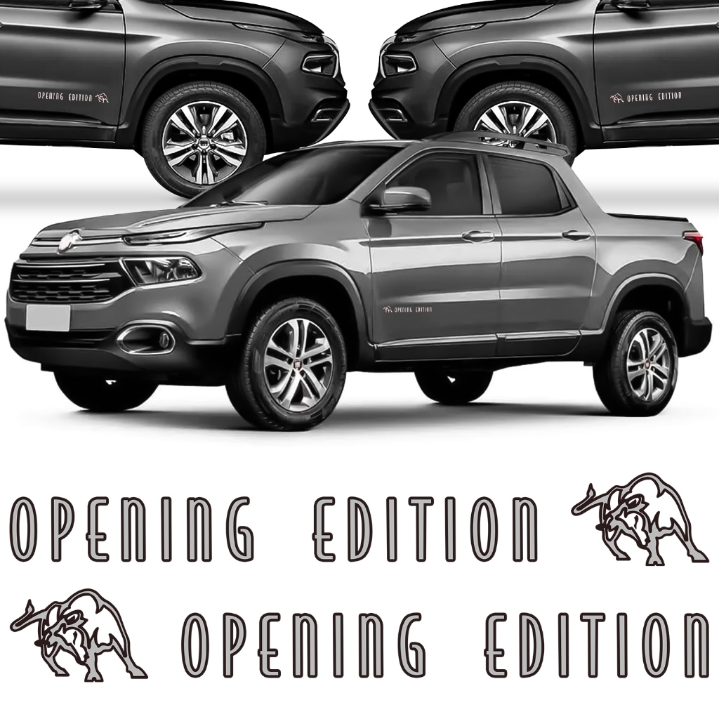 Kit Adesivo Lateral Porta Toro Opening Edition 2017 2018 2019 2020 2021 2022 2023
