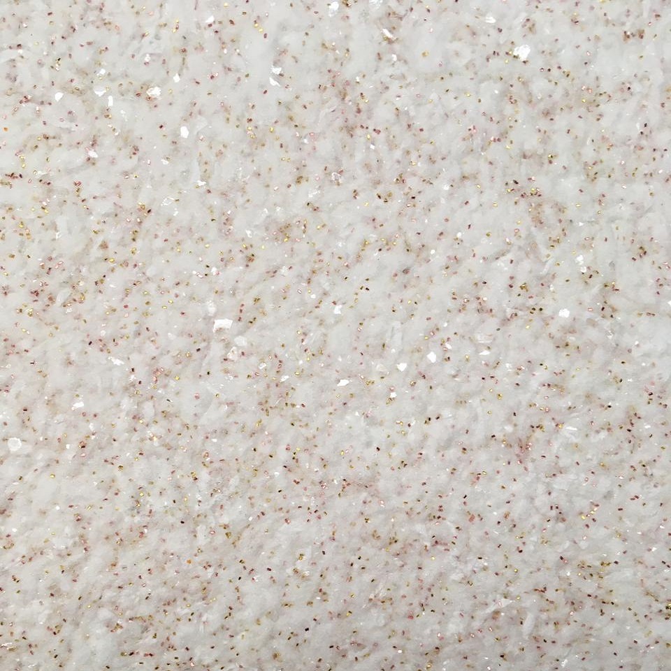 Kit Completo Papel de Parede Líquido - Glitter dourado + Rose (Com Desempenadeira) em Oferta na Shopee