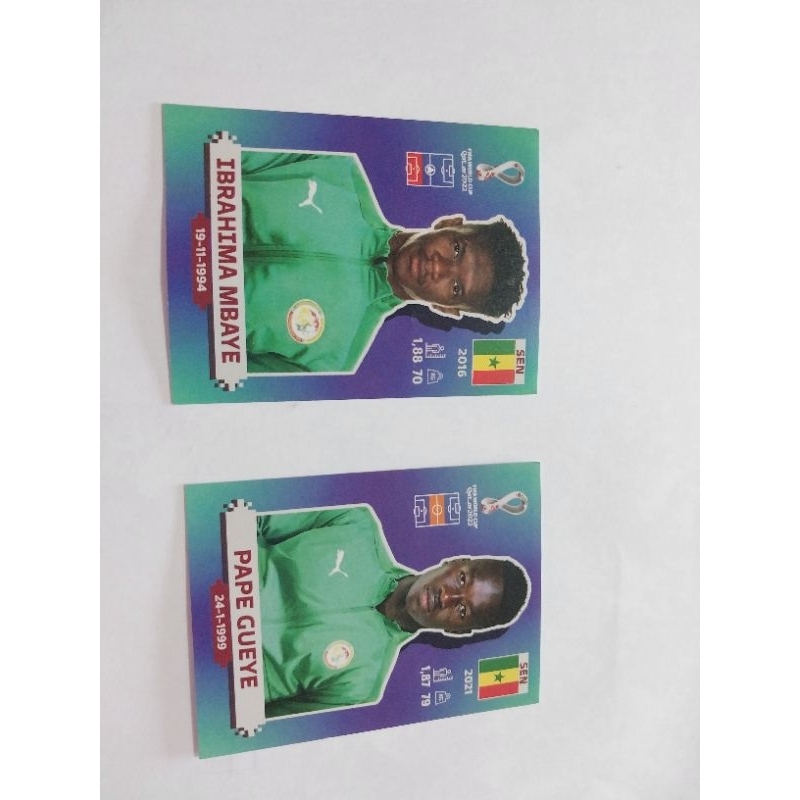 Figurinha copa do mundo Senegal