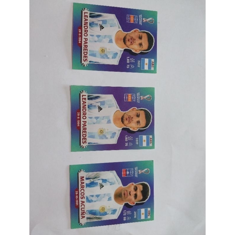 Figurinha copa do mundo Argentina