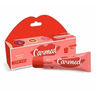 Hidratante Labial Carmed Maçã Do Amor Com Cor 10g