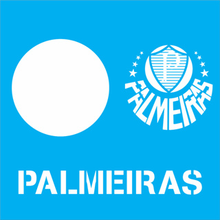 Stencil Time de Futebol PALM - Tamanho 17x17 cm em Oferta na Shopee
