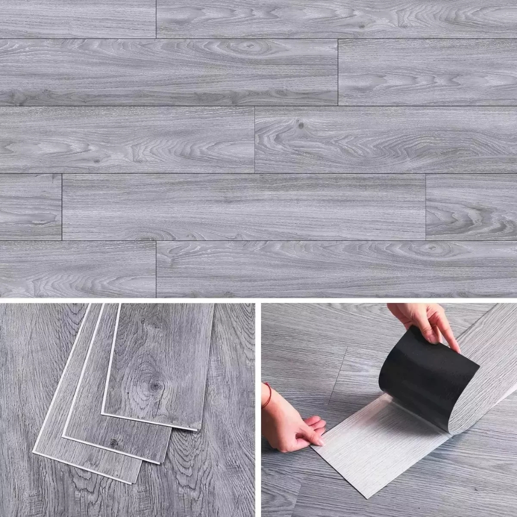 1 Peça Piso Vinílico Autocolante