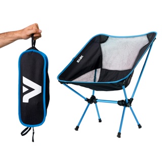 Cadeira Em Alumínio Portátil Dobrável Oxford 600D Ultraleve Praia Camping Pesca Com Bolsa Bask em Oferta na Shopee