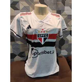 Camisa de time São Paulo Feminina Baby Look promoção.