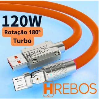Cabo de dados e carregamento Tipo C Turbo Hrebos