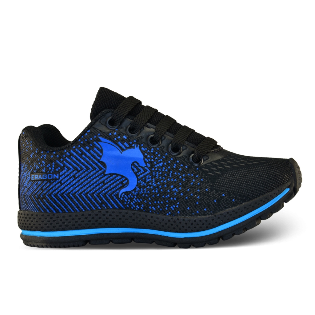 Tênis Infantil Casual Infinitty Meninos Preto Azul Lançamento em Oferta na Shopee