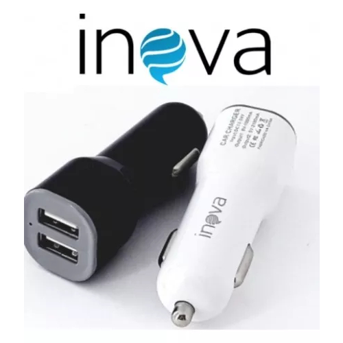 Carregador Inova para Celular Veicular Carro Fonte 2 entradas USB em Oferta na Shopee