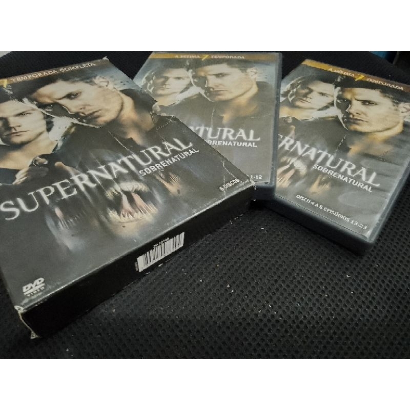 DVD Box Supernatural sétima temporada completa