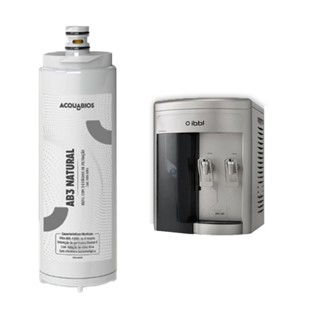 Refil Acquabios AB3 Compatível IBBL FR600 C+3 Carvão Ativado