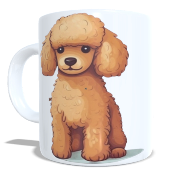 Caneca Xicara  I Love My Poodle Pets Cachorro Caneca