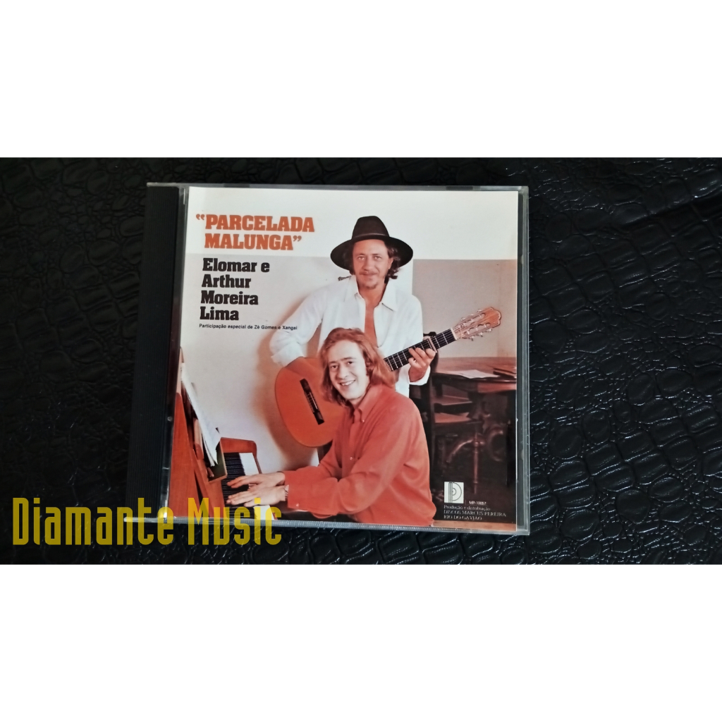 Elomar e Arthur Moreira Lima - Parcelada Malunga - CD EX+++ Ref. 2638
