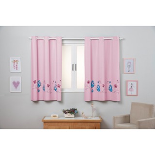 Cortina Blackout Corta Luz PVC 2,20m x 1,30m Quarto Sala Cozinha Cortina Infantil Borboleta em Oferta na Shopee