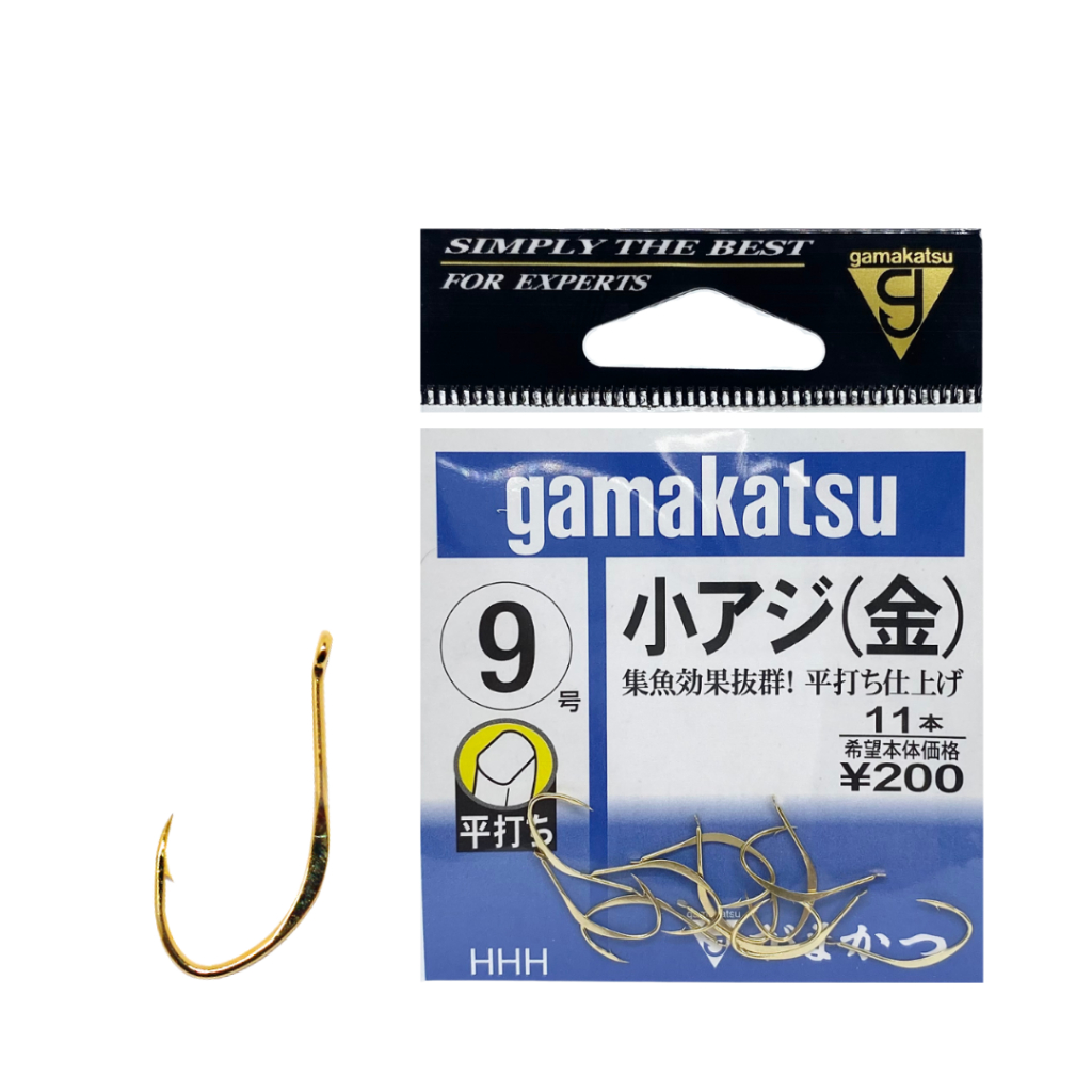 Anzol Gamakatsu Koaji Gold Muito Afiado a Laser Para Competição