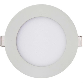 Luminária Led Embutir Redonda Slim 6W 3000K Kian